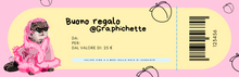 Carica l'immagine nel visualizzatore di Gallery, Buono regalo Gra.phichette