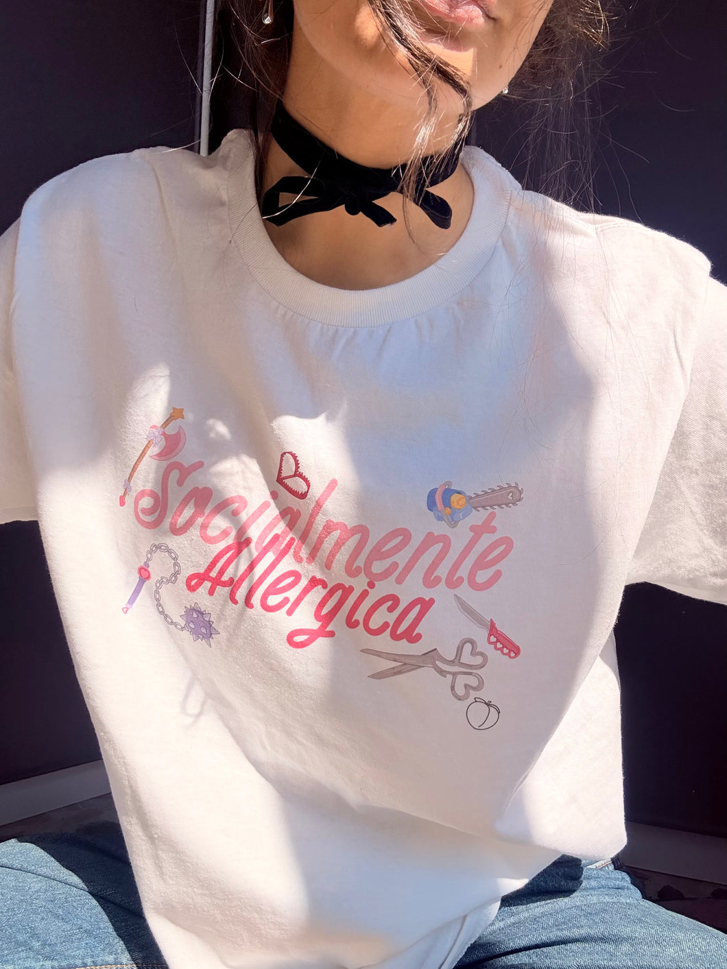 T-SHIRT SOCIALMENTE ALLERGICA 🔪